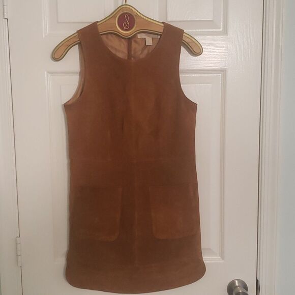 Forever 21 suede jumper dress small - Picture 1 of 4
